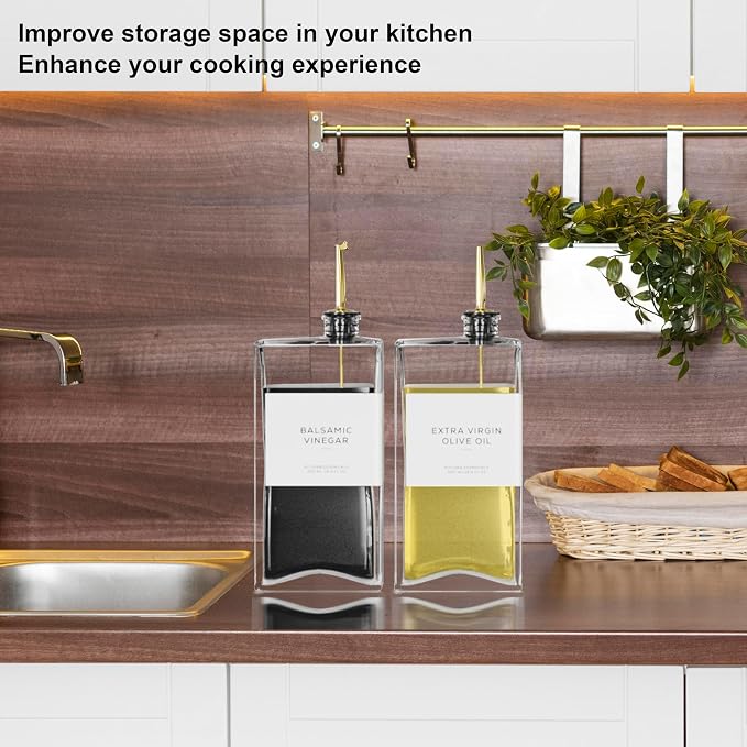 Olive Oil Dispenser for Kitchen, 16.9 oz/ 500 ml Olive Oil Dispenser Bottle - Image 7