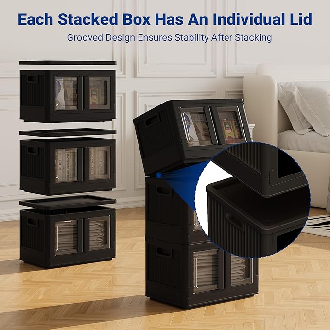 FLEXIMOUNTS 150 QT Stackable Storage Bins - Image 7