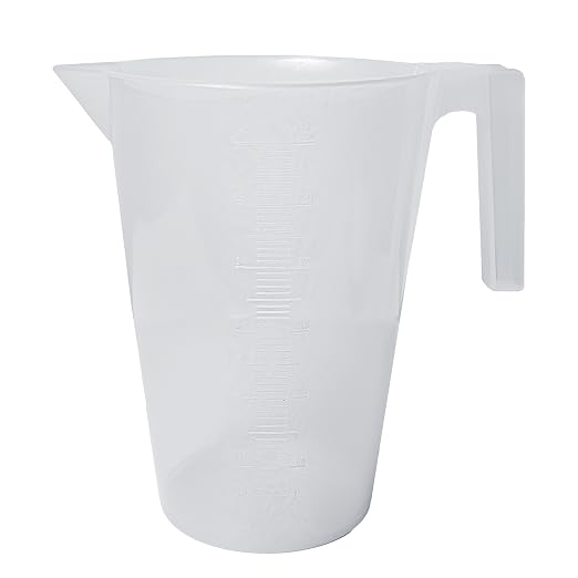 SP Bel-Art Tall Form 3000 ml Polypropylene Graduated Pitcher, by SPBel-Art