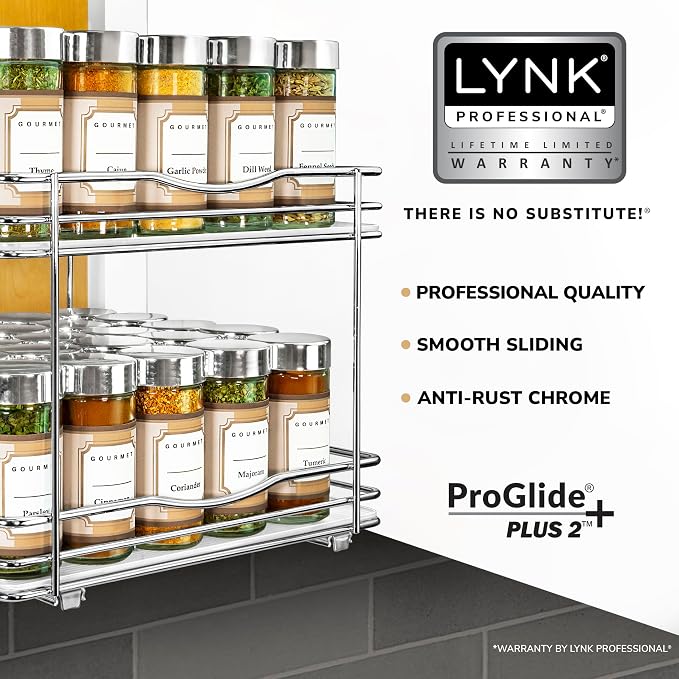 LYNK PROFESSIONAL® Pull Out Spice Rack Organizer - Image 2