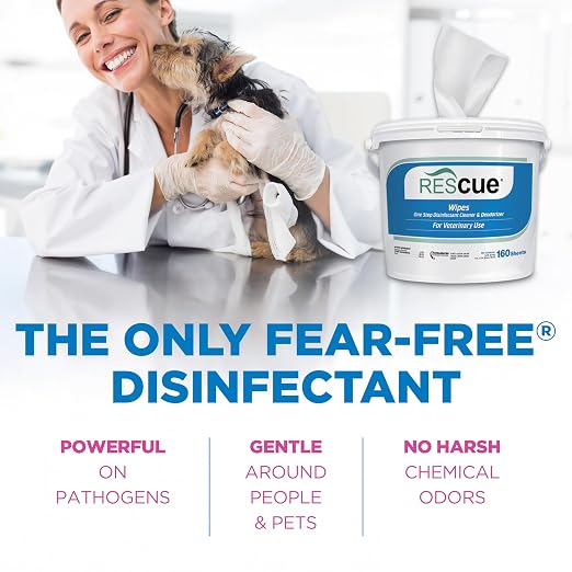 REScue One-Step Disinfectant Cleaner & Deodorizer Wipes - Image 3