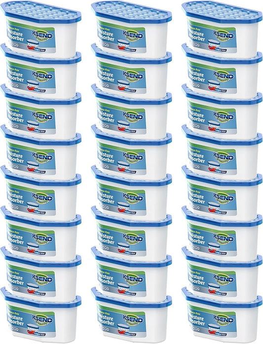 Moisture Absorbers, 24 Pack, Compact Dehumidifier by Ksend