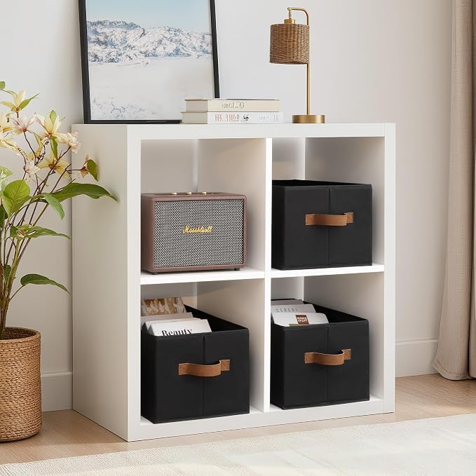 StorageWorks Storage Baskets for Shelves, Foldable Fabric Closet Storage Bins - Image 6