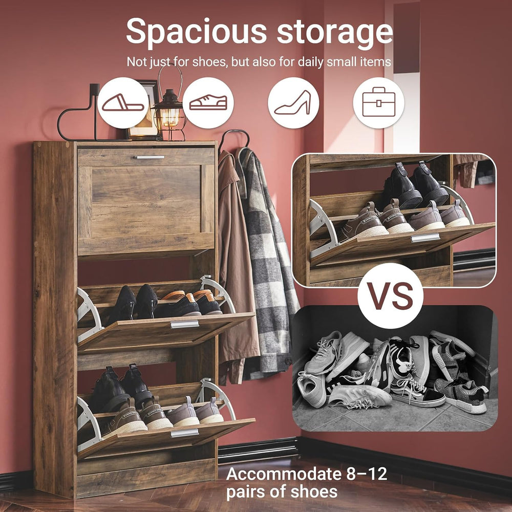 Haotian Shoe Cabinet Storage for Entryway