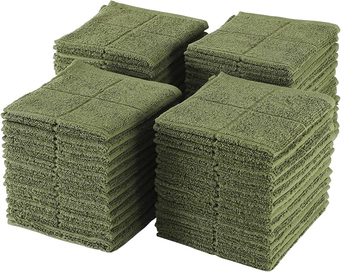 Glynniss Kitchen Dish Cloths Highly Absorbent Dish Rags 100% Cotton Wash Cloths by Glynniss