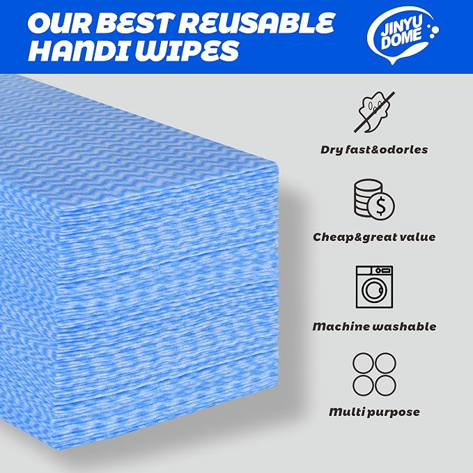 Handi Wipes Reusable Cloths, Heavy Duty J Cloth - Image 3
