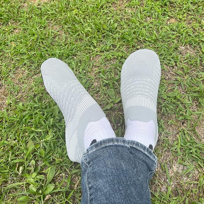 Adult Indoor House Slippers Socks Lightweight Non Slip Grip House Home Shoes - Image 6