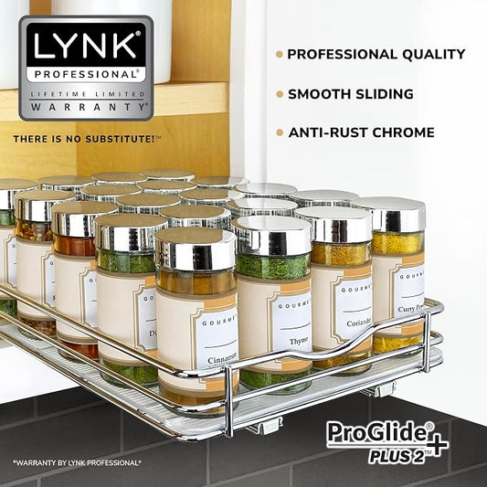LYNK PROFESSIONAL® Pull Out Spice Rack Organizer - Image 2