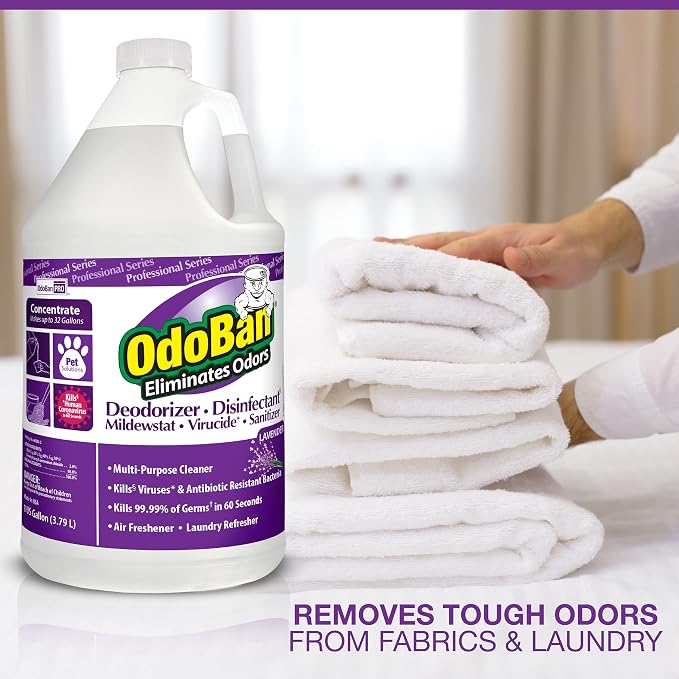 OdoBan Professional Disinfectant and Odor Eliminator Concentrate, 1 Gallon Each - Image 4