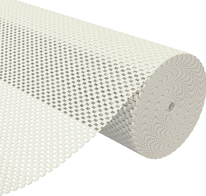 Nevlers 2 ft x 60 ft White Non Slip Rug Gripper Roll by Nevlers