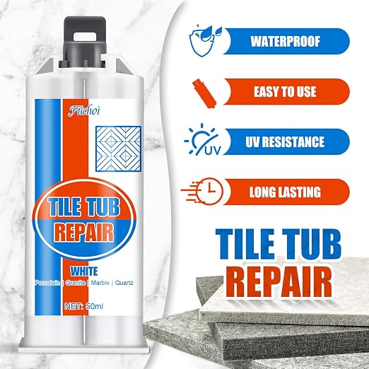 Tile Repair Kit, Ceramic Tile Chip Repair Kit, Porcelain Repair Kit - Image 3