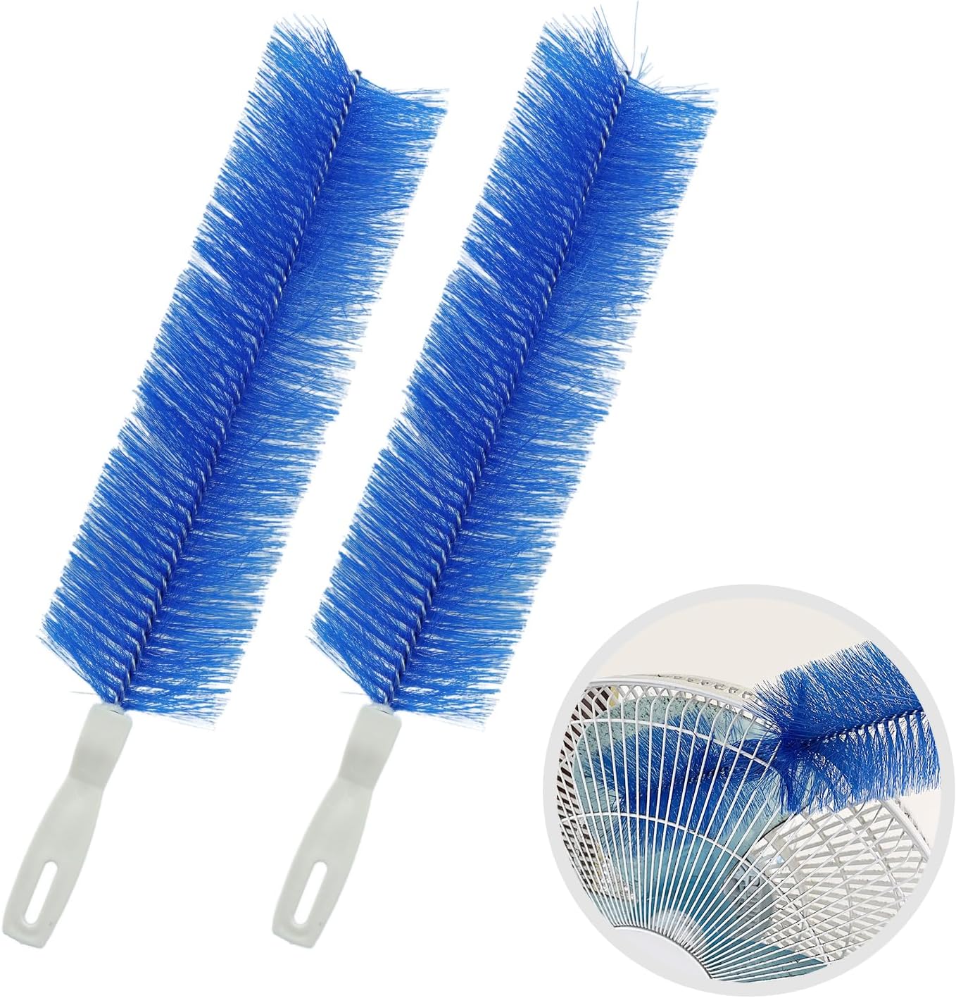 Fan Brush, CN1ST Fan Cleaning Brush Reusable Removes Dirt from Fans, Air Conditioning, Home, Car Vents Curtain and More