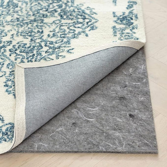RUGPADUSA - Dual Surface - 5'x8' - 1/8" Thick - Felt + Rubber - Non-Slip by RugPadUSA