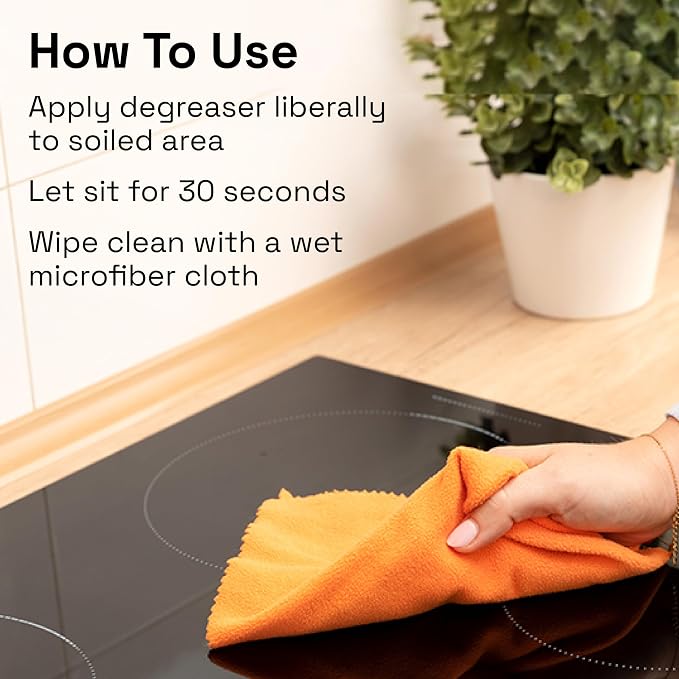 Clean Republic Heavy-Duty Degreaser, Stove Tops, and More, 1 Gallon Bottle - Image 6