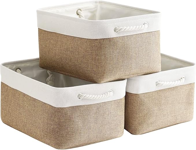 Fabric Storage Baskets by Sacyic