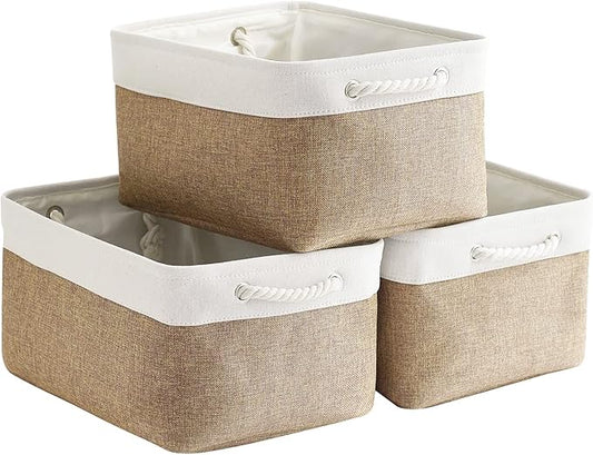 Fabric Storage Baskets by Sacyic