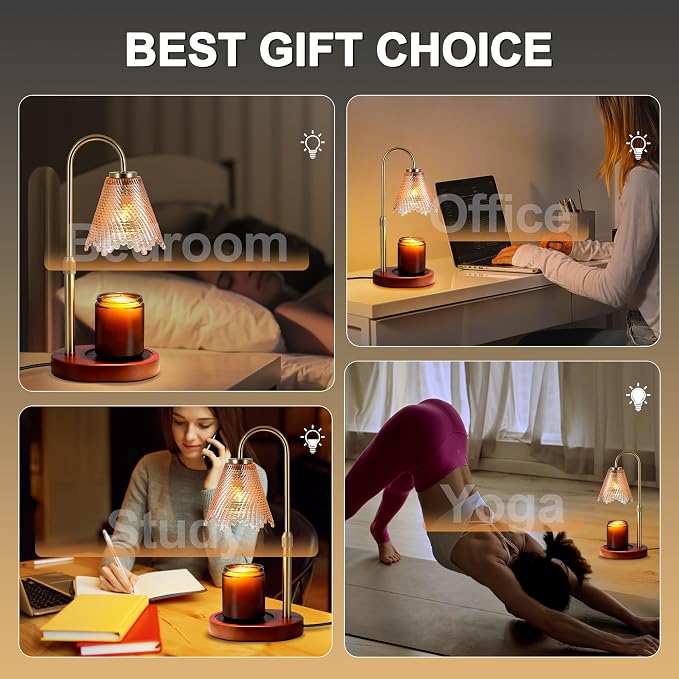 Candle Warmer lamp with Timer & Dimmer Birthday Gifts - Image 4