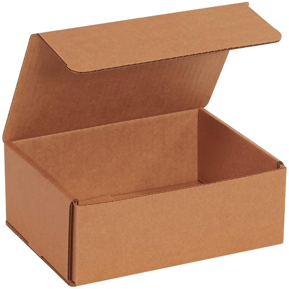 BOX USA Shipping Boxes Small 8"L x 6"W x 3"H, 50-Pack | Corrug...