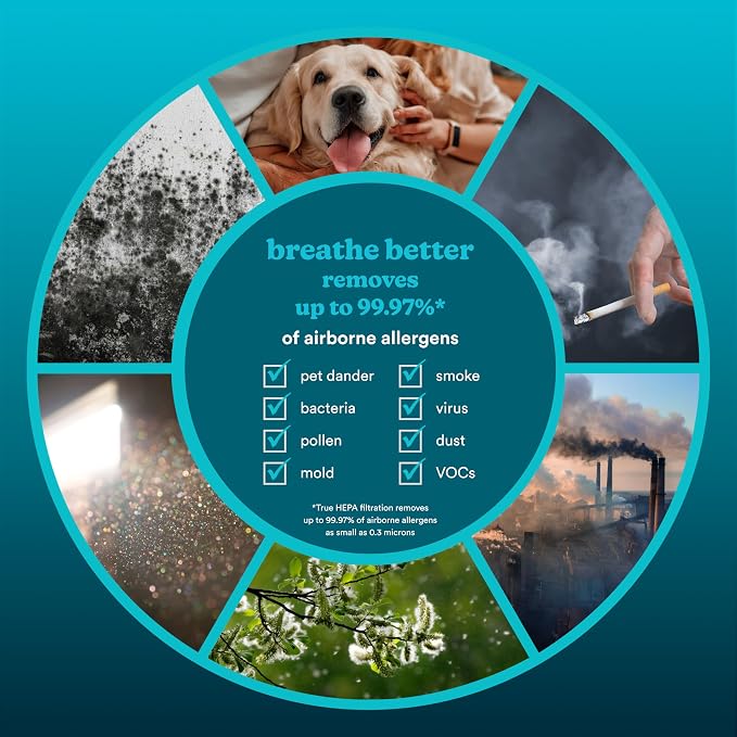 Homedics Smart Air Purifier 4-in-1 Tower - Image 2
