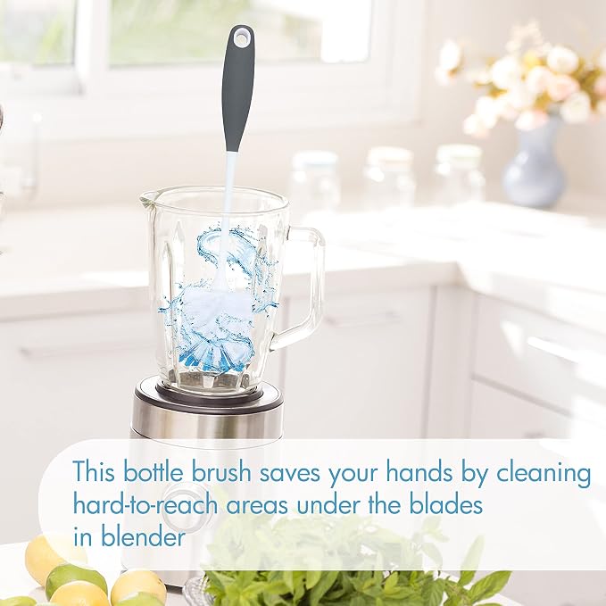 PHYEX 2 Pack Long Handle Bottle Scrubbing Brushes, Bottle Cleaner - Image 4