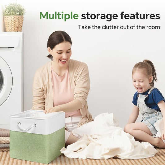 13x13 Inch Cube Storage Bins - Image 2