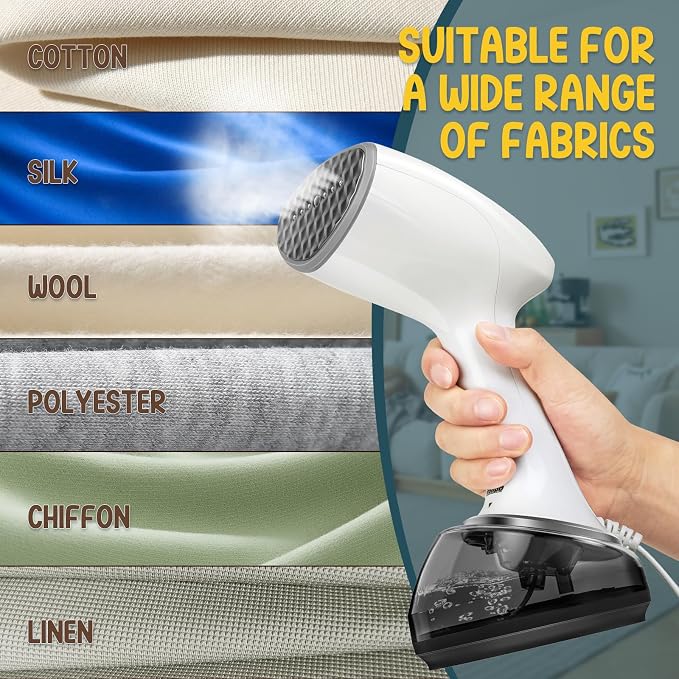 Handheld Steamer for Clothes 1200W, Clothes Steamer - Image 4