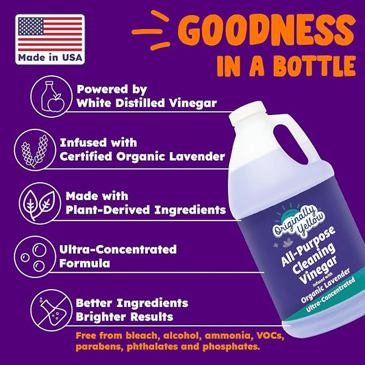 Originally Yellow Lavender Vinegar - Image 2