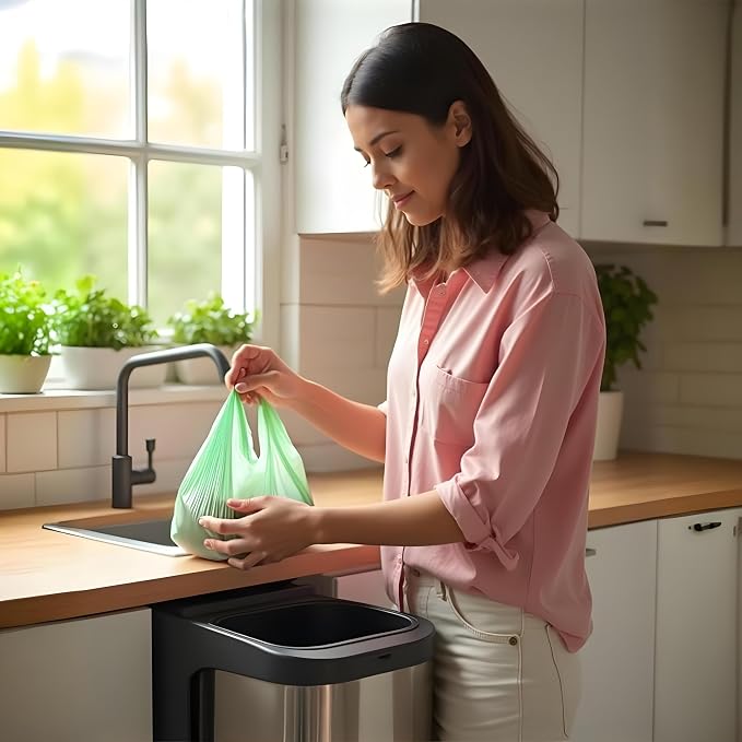 2.6 Gallon Compostable Food Scrap Bags - Image 9