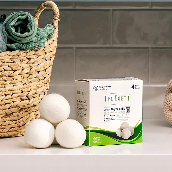 Tru Earth Wool Dryer Balls, Reusable & All Natural - Image 2