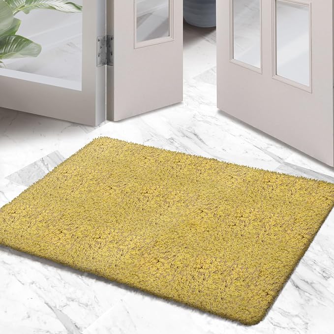 Premium Microfiber Indoor Door Mat – 24"x36" Washable Entry Mat, Waterproof by RugMast