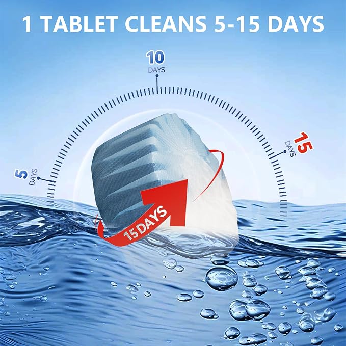 Toilet Bowl Cleaner Tablets, Automatic Toilet Tank Cleaner - Image 6