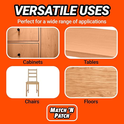 MATCH 'N PATCH Realistic Wood Grain Repair Tape - Image 5