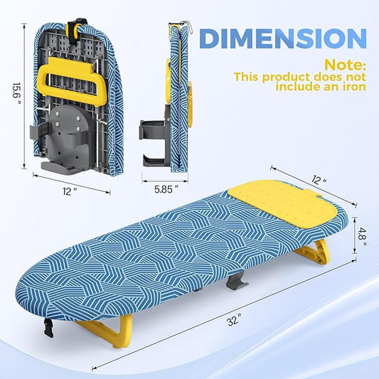 KINGBOARD Tabletop Ironing Board, Small Ironing Board - Image 2
