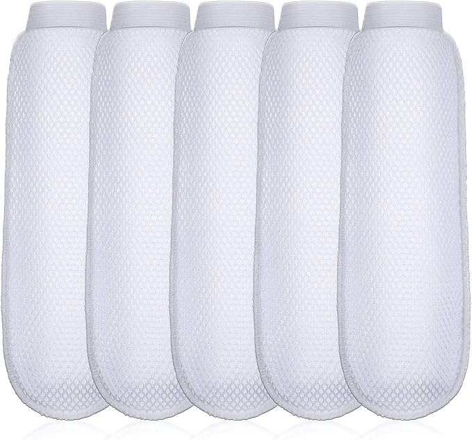 Boao 5 Pieces Nylon Lint Traps for Washing Machine Discharge Hose Lint Traps by Boao