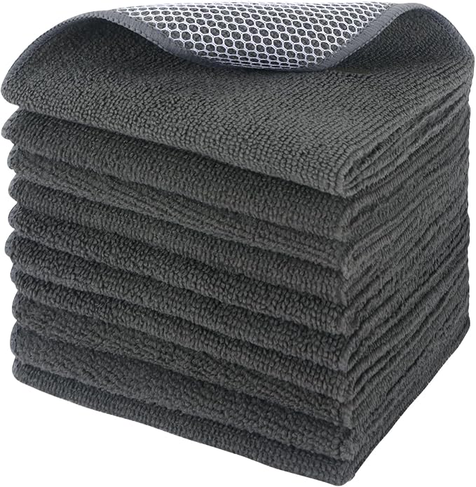 SINLAND Microfiber Dish Cloths Wash Clothes by SINLAND