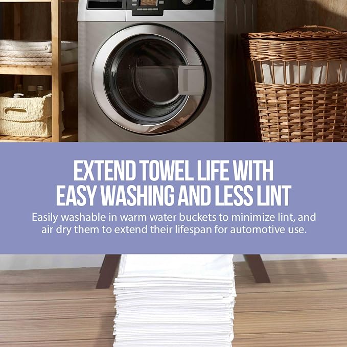 Shop Towels| Multipurpose Commercial and Residential Shop Cleaning| Car Wash - Image 6
