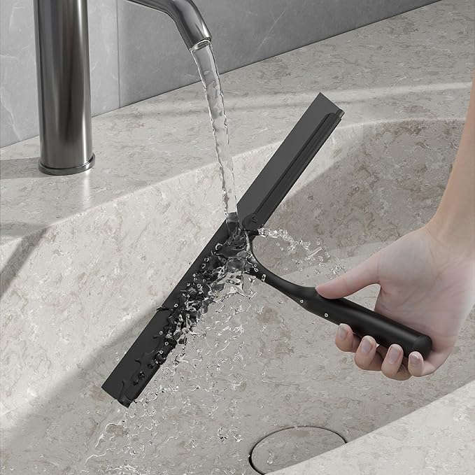 Shower Squeegee for Glass Doors, Shower Squeegee for Tile Shower Walls - Image 5