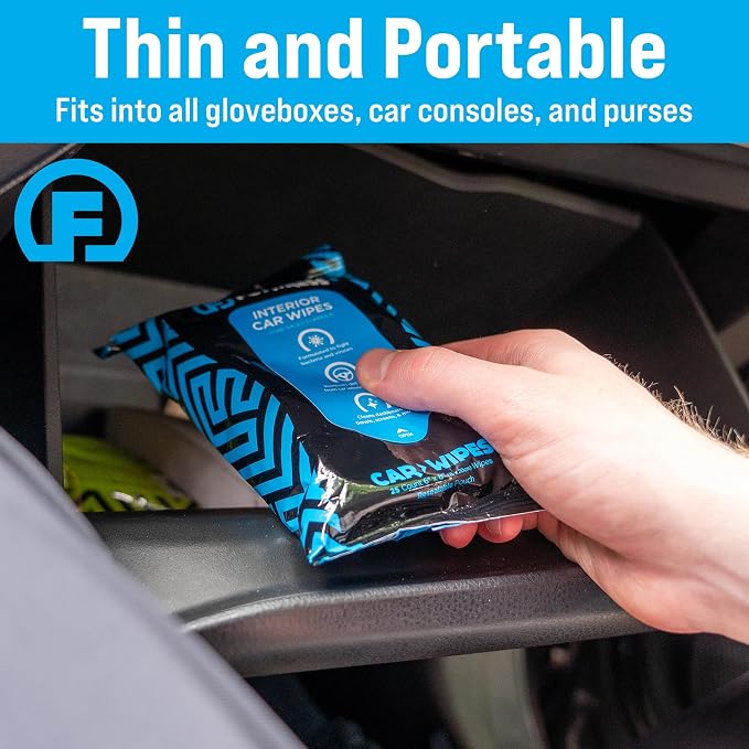 Fortress Car Interior Wipes for Car Interior Cleaning, and Steering Wheel - Image 5