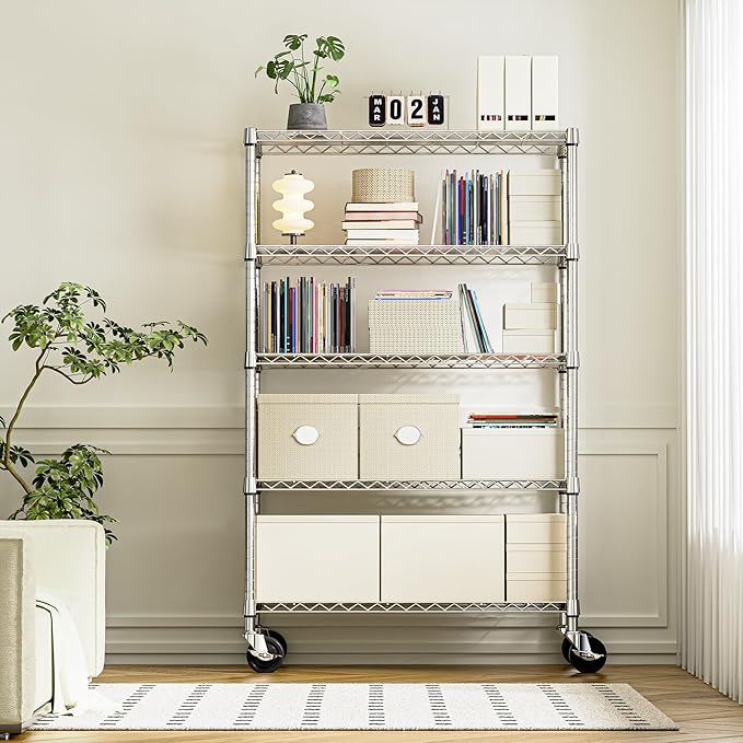 IZEUK 5-Tier Storage Shelving Unit - Image 7