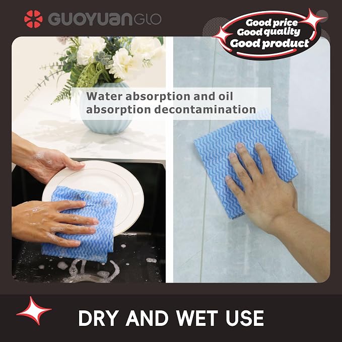 Disposable Cleaning Cloths Reusable Dsih Cloths - Image 6