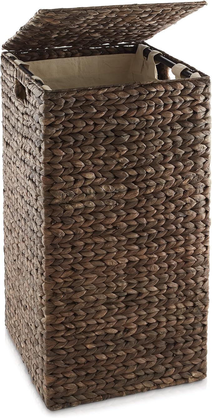 Casafield Laundry Hamper with Lid and Removable Liner Bag by Casafield