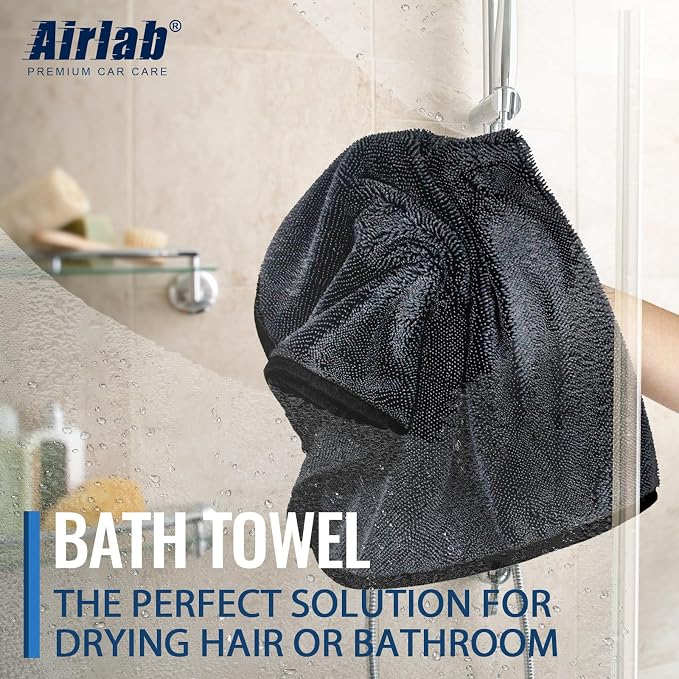 Airlab Microfiber Towels for Cars Wash Drying Extra Large Super Absorbent - Image 7