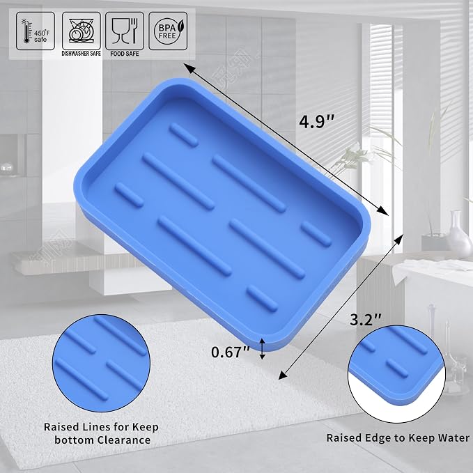 Silicone Kitchen Sink Organizer Tray - Image 2