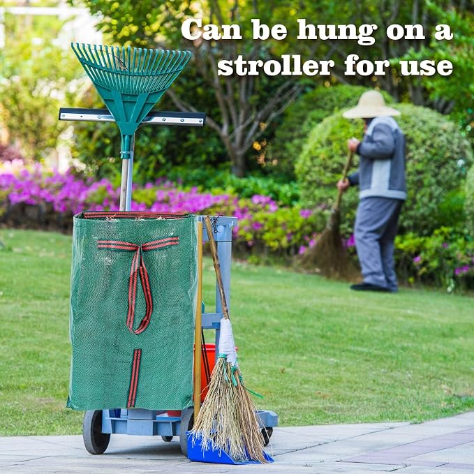 72 gallon Leaf Collector bags, Large Dustpan-Type Lawn Bags, Leaf Bags - Image 7