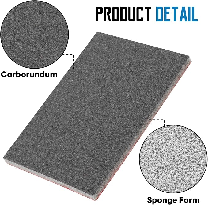 20 Pack 400 Grit Sanding Sponge, 3 x 4 Inch Soft Foam Sanding Block Wet Dry - Image 4