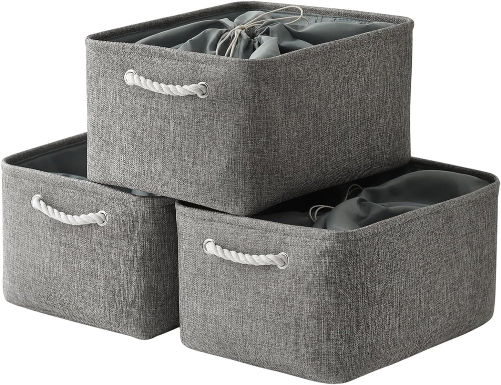 TheWarmHome Fabric Storage Bins Baskets