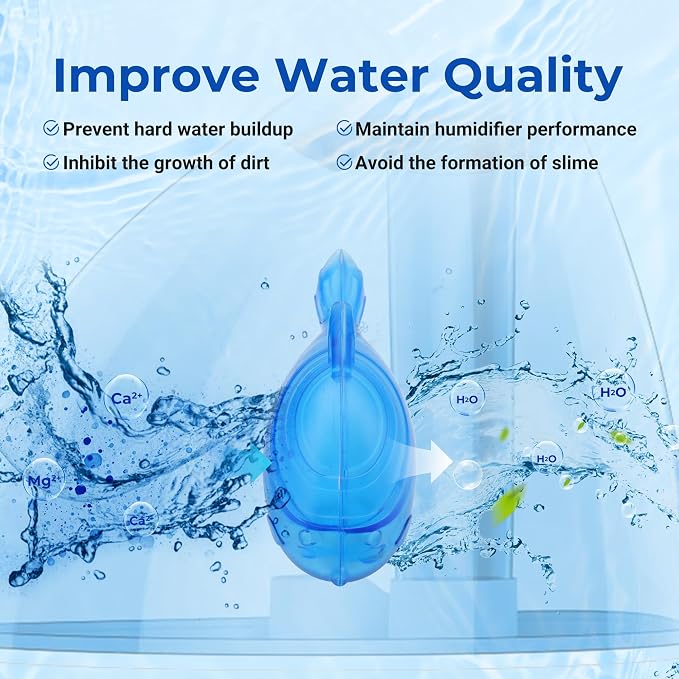 Funmit 6 Pack Universal Humidifier Cleaner Fish Compatible - Image 5