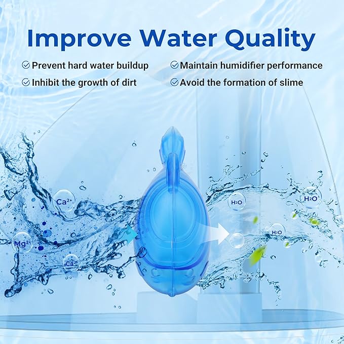 Funmit 12 Pack Universal Humidifier Cleaner Fish Compatible - Image 5