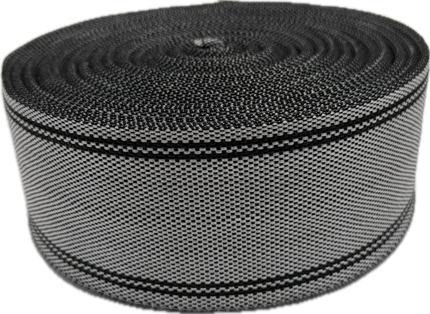 Cajun Tie Downs Upholstery Webbing for Lawn Chairs and Furniture - 3.5 Inch Wide Chair Webbing Replacement - Repair Couch Supports for Sagging Cushions - Woven Webbing Made in USA - 150 Feet