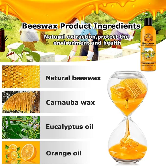 CARGEN Beeswax Furniture Wood Polish - Image 2